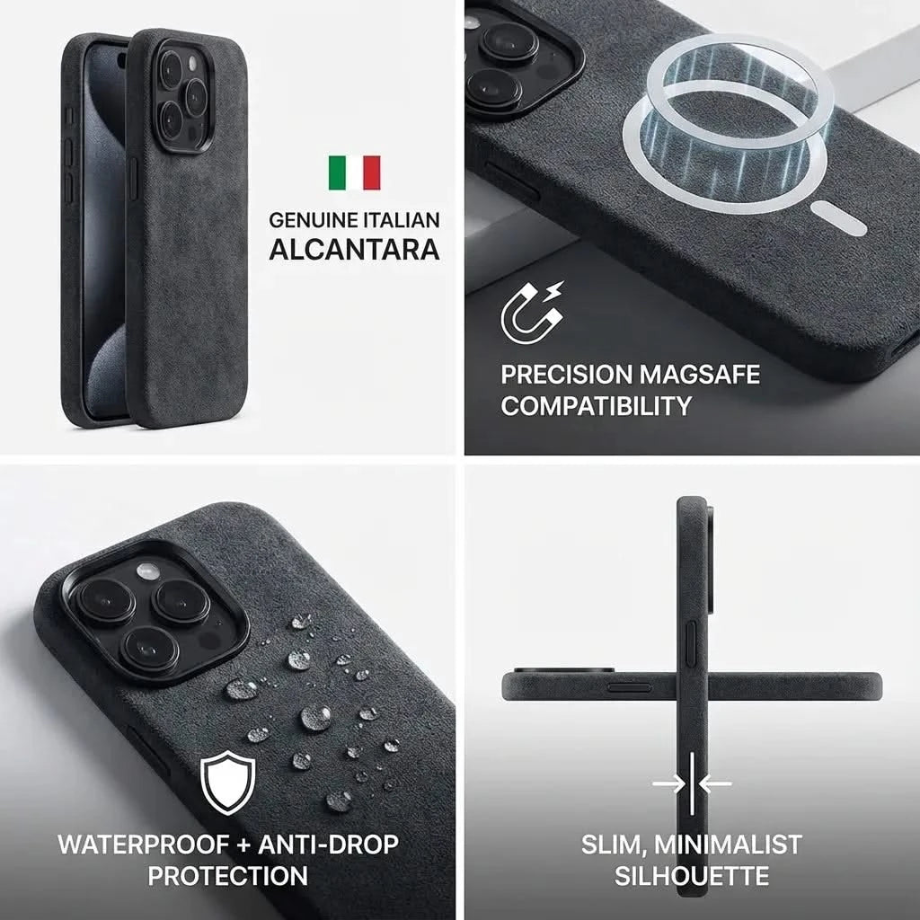 Alessio™ Alcantara iPhone Case