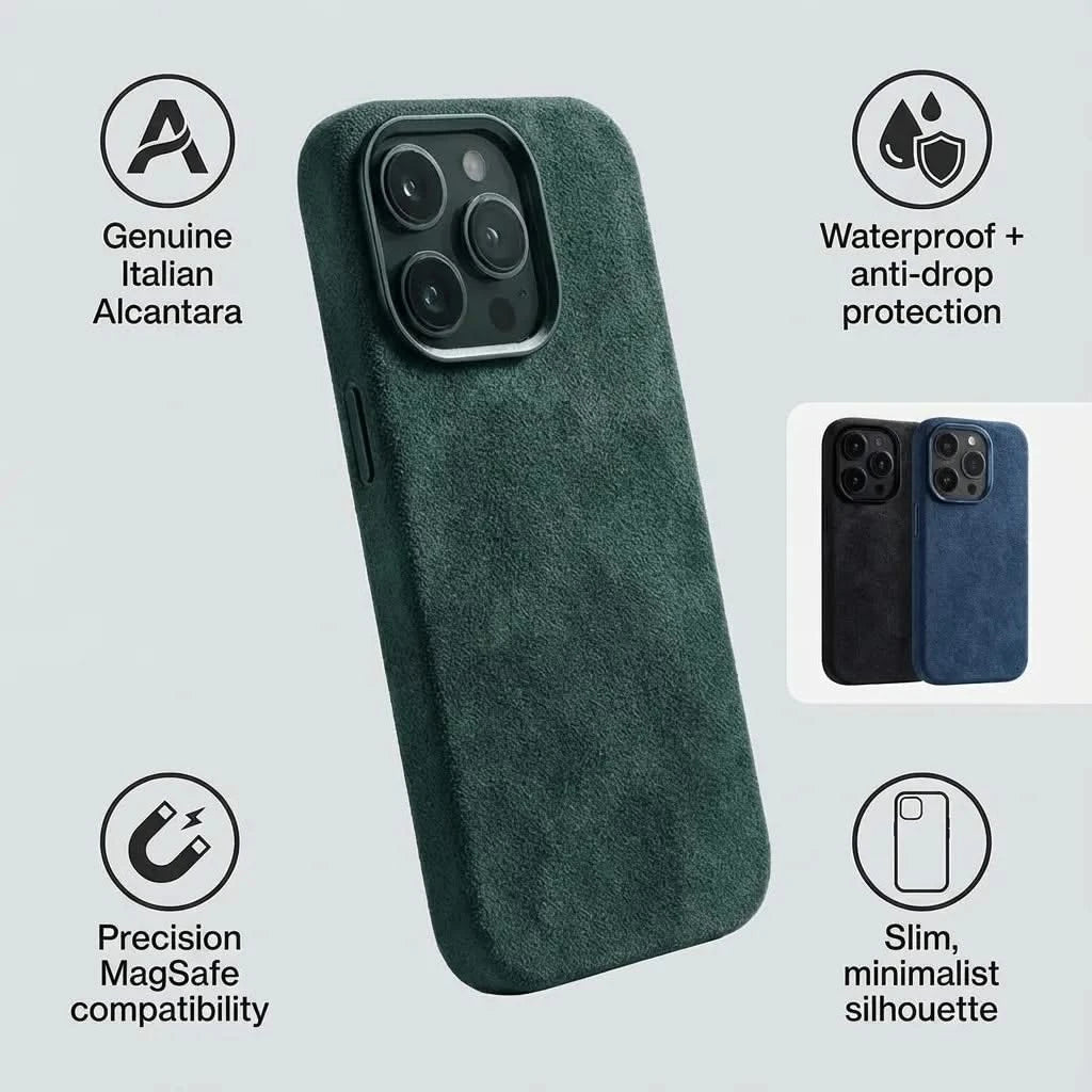 Alessio™ Alcantara iPhone Case