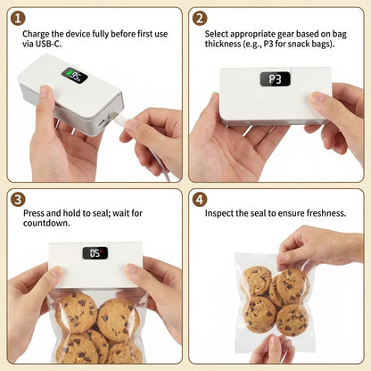 SealSmart™ Magnetic Mini Sealer