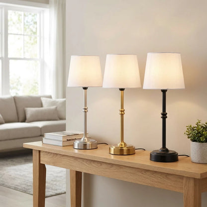 Retro Fabric Cordless Lamp