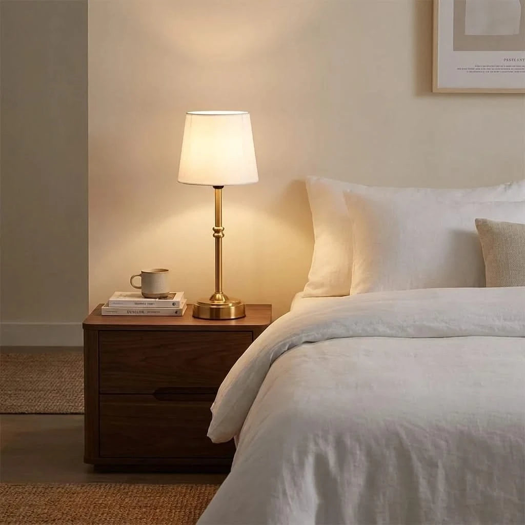 Retro Fabric Cordless Lamp