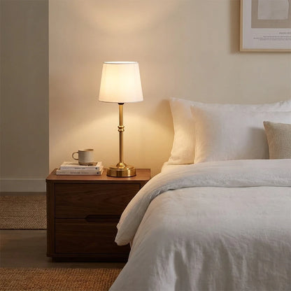 Retro Fabric Cordless Lamp