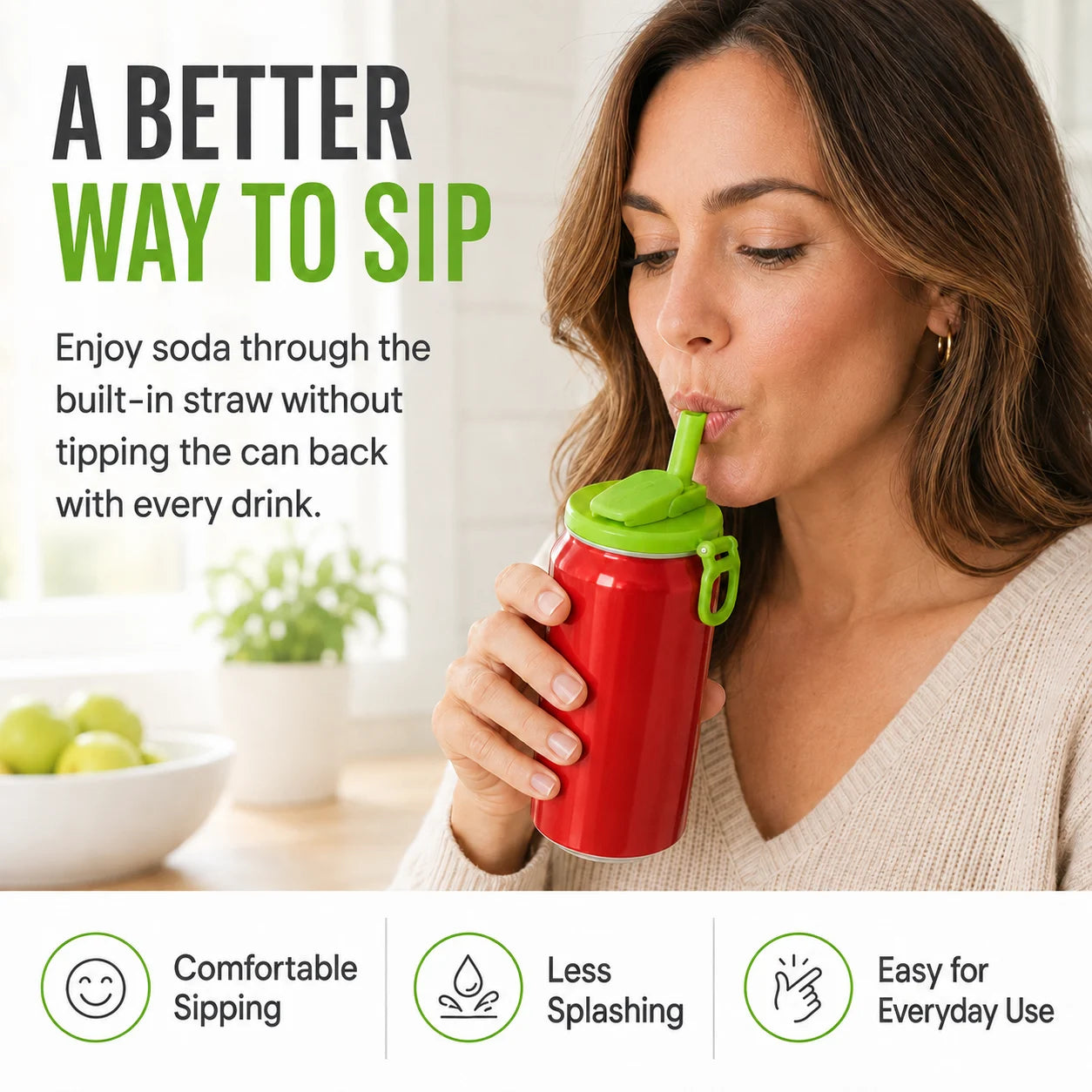 SodaSeal™ Soda Can Lid Cover