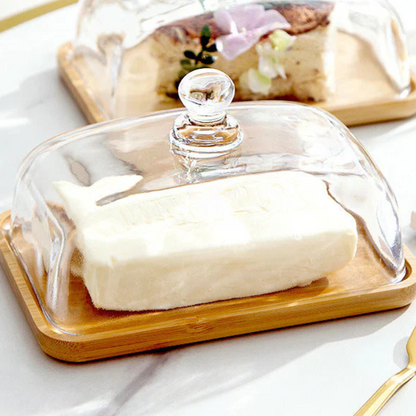 Glass Butter Dish