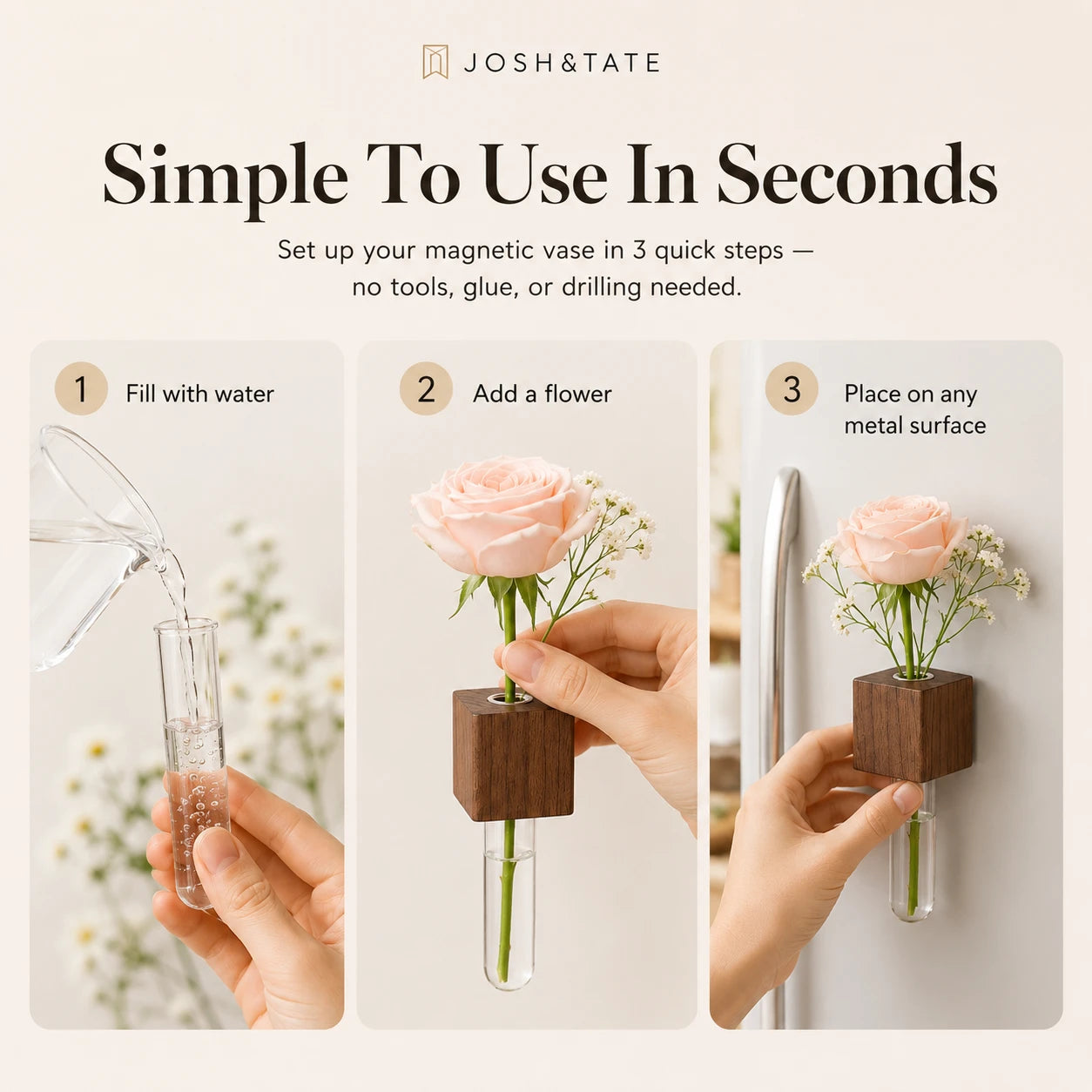 Hanami™ Magnetic Vases