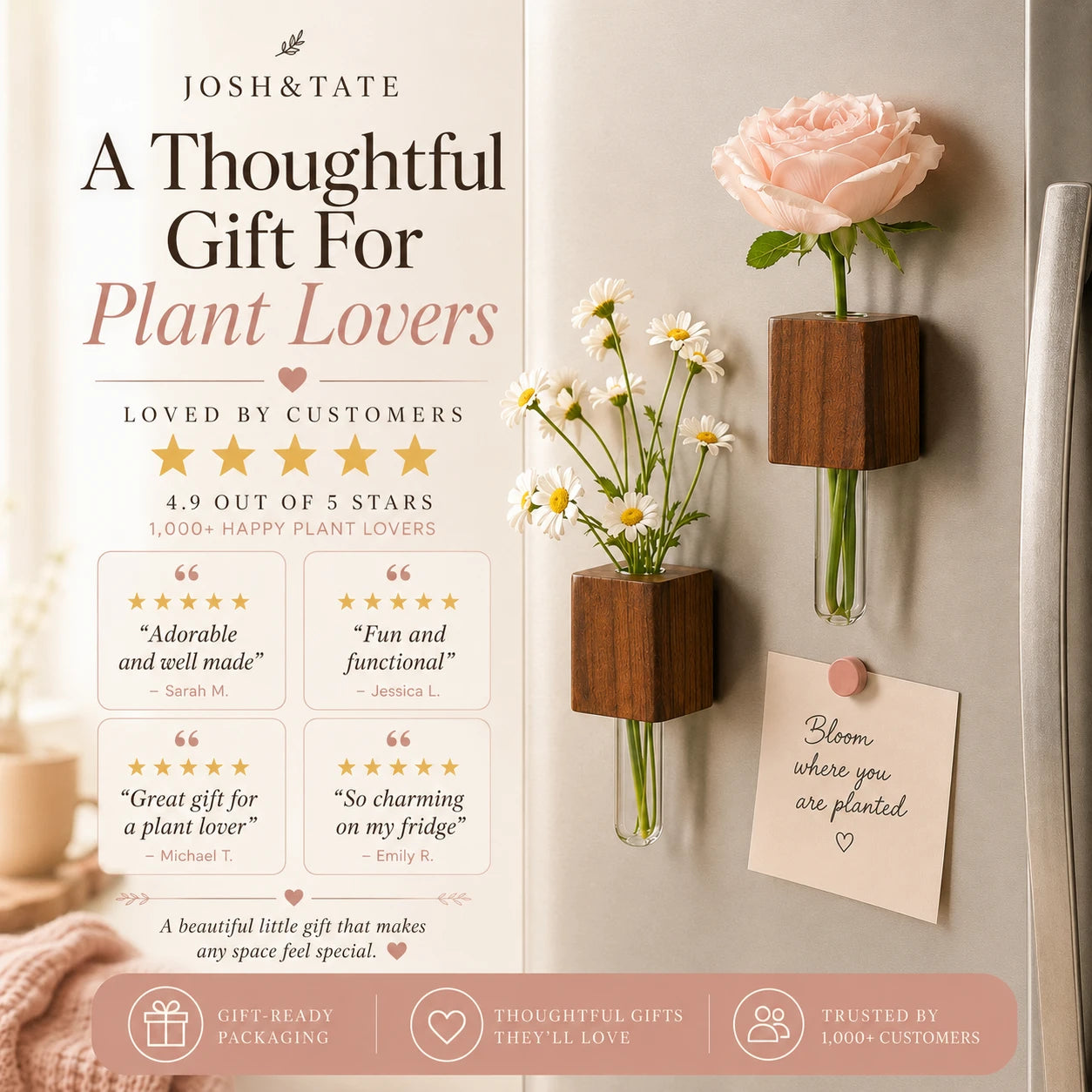 Hanami™ Magnetic Vases