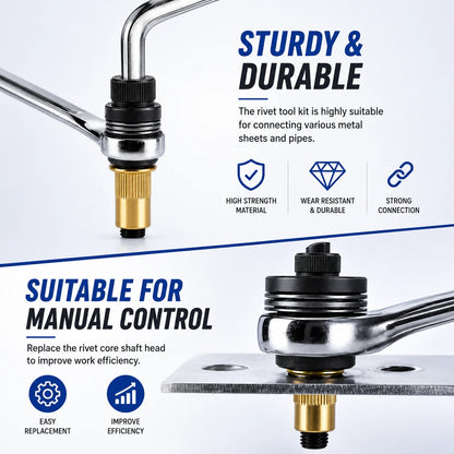 WerkFix™ One-Side Rivet Nut Tool Set