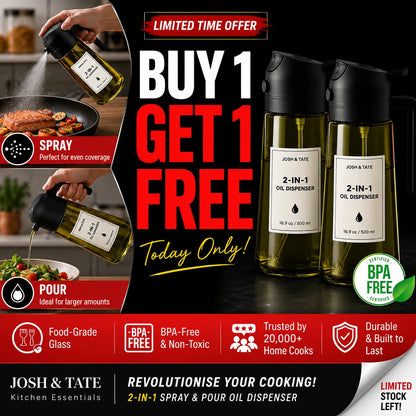Olea™ 2 in 1 Oil Dispenser