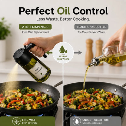 Olea™ 2 in 1 Oil Dispenser