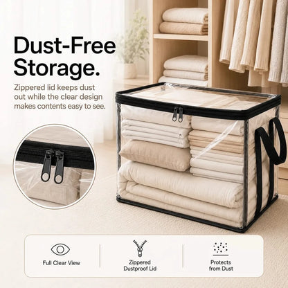 ClearVault™ Dustproof Storage Organizer