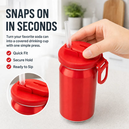SodaSeal™ Soda Can Lid Cover