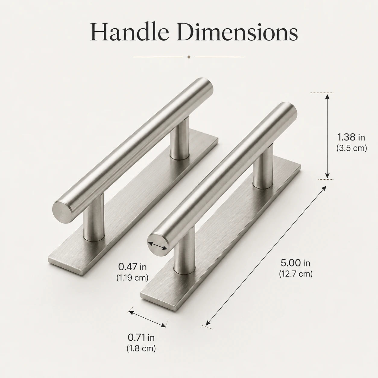 GripEase No-Drill Cabinet Handle