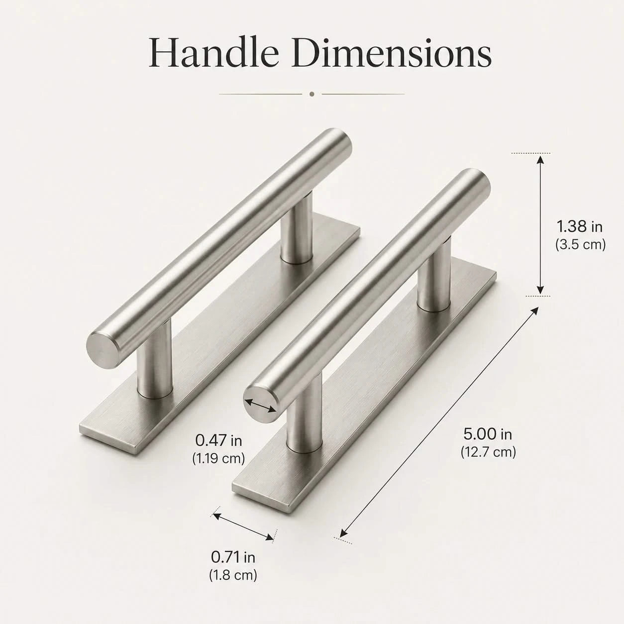 GripEase No-Drill Cabinet Handle