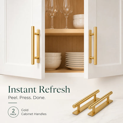 GripEase No-Drill Cabinet Handle