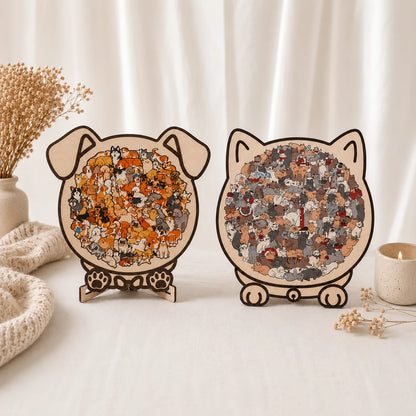 Pieceful Paws™ Wooden Puzzle