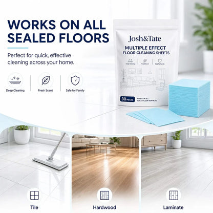 MopSwift™ Floor Cleaning Sheets — Spotless Floors With Just One Sheet