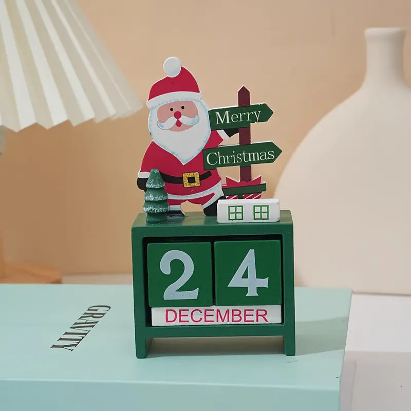 Wooden Christmas Countdown Calendar