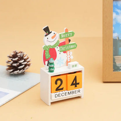 Wooden Christmas Countdown Calendar