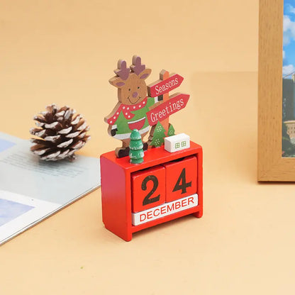 Wooden Christmas Countdown Calendar