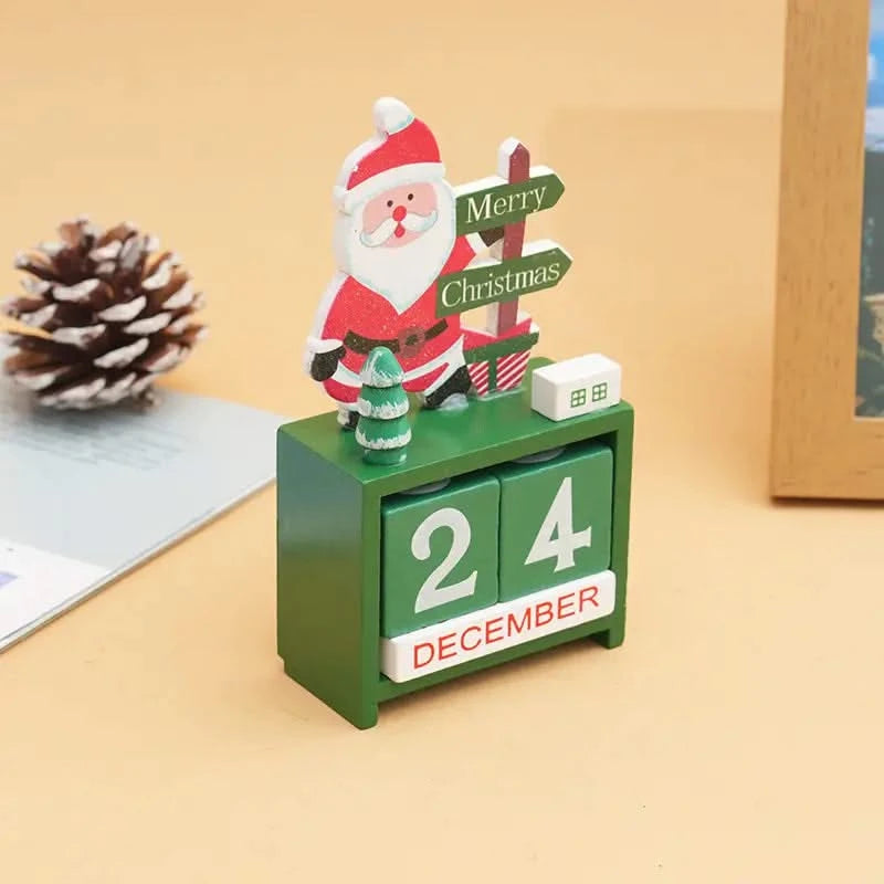 Wooden Christmas Countdown Calendar