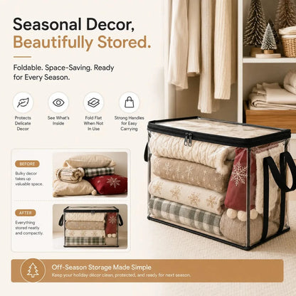ClearVault™ Dustproof Storage Organizer